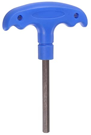 sourcing map H6 T-Handle Hex Key Wrench 6mm S2 Steel T-Key Inner Hexagon Spanner Repair Tool