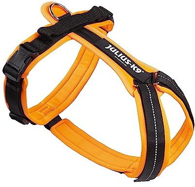 JK9 Sport Hundegeschirr, Größe: XL, UV Orange