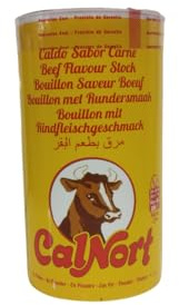 CALNORT CALDO SABOR CARNE - CALNORT BEEF FLAVOUR STOCK - Caldo de Carne Deshidratado - SIN GLUTEN- 1 Kg