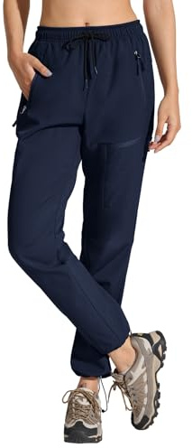 VILIGO Damen Skihose Outdoorhose Wasserdicht Winddichte Softshellhose Warme Gefütterte Trekkinghose Atmungsaktive Schnelltrocknende Thermohose Wanderhose