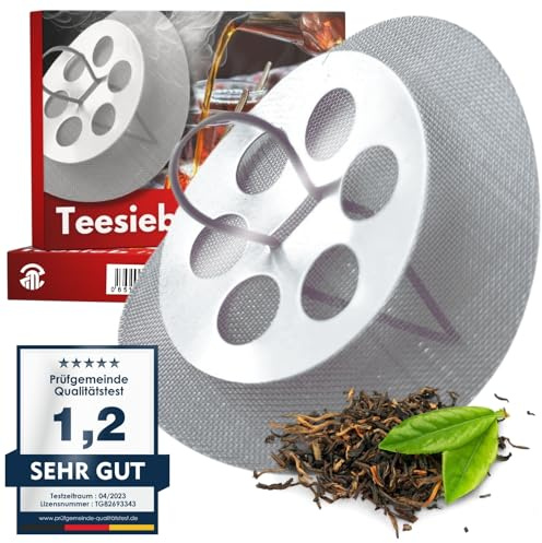 ZETTMANN® NEU: Teesieb für losen Tee I Sieb - Teekanne I Çaydanlık Süzgeci I Teefilter für losen Tee - Teesieb für Teekanne I Süzgec Caydanlik für Cay und Ausguss (4)