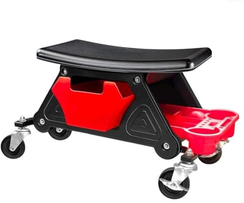 MNEVZX hocker mit Rollen Auto Multifunktionsstuhl Mechaniker für Wachspolierprojekte Auto Creeper Hocker Stuhl Mobiler Creeper Sitz Werkstatt hocker
