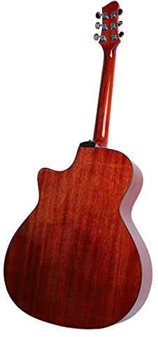 Joyance Akustikgitarre für Anfänger, 41 Zoll Akustikgitarre, Folkgitarre, Saiteninstrument für Anfänger mit Schlüssel und Reinigungstuch, Braun