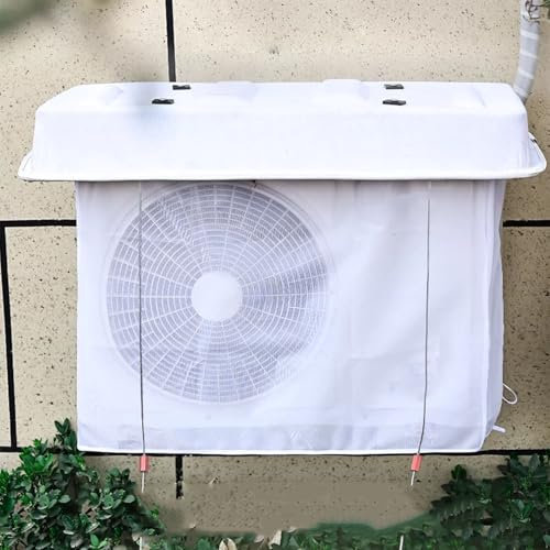 Housse de Protection Pour Climatiseurs Extérieurs，housse de Protection Étanche Pour Condenseur de Mini-split，protection Solaire Pour Climatiseurs Et Pompes À Chaleur，pour La Plupart Des Climatiseurs