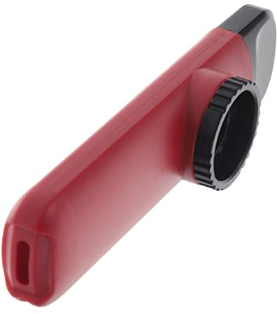 Kunststoff Kazoo 1 Satz Kleines Musikinstrument für Kinder mit Trageband | Abs Ausführung, Rot, Leicht Verstaubar und Tragbar, Passend für Ukulele und Andere Instrumente
