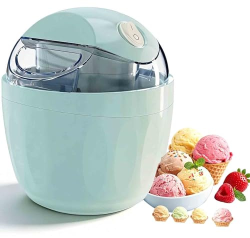 Pequeña máquina de helados para el hogar, mini heladera, máquina de postre de un solo toque 2026 para sorbete de gelatina, yogur, máquinas eléctricas compactas para cocina