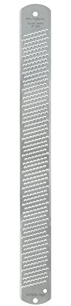 Microplane All-Stainless Steel Lemon Zester Tool, Blade made in the USA