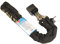 Hilka Tools 71150010 Hochsicherheits-Vorhängeschloss und Kette, schwarz, 1,5 m