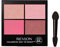 Revlon ColorStay 24 Hour Eyeshadow Quad with Dual-Ended Applicator Brush, Longwear, Intense Color Smooth Eye Makeup for Day & Night, Matte & Shimmer Finish, Pretty (565) Unisex
