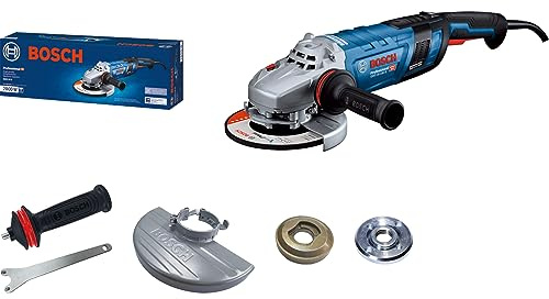 Bosch Professional nätdriven vinkelslip GWS 30-230 B (borstlös motor på 2 800 W, KickBack Control och broms, kompatibel med Boschs dammutsugsystem GDE 230 FC-T, i kartong)