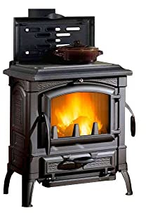 La Nordica Isetta Con Cerchi EVO 4.0 Kaminofen/A+ Schwarz Holz Holzofen