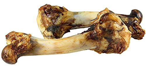Schecker Hundeknochen - Lammknochen - getrocknet - Menge - ohne Zusätze - auch für Allergiker - 6 Stück
