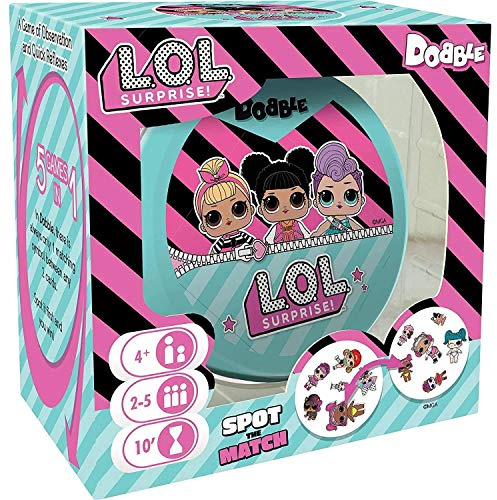 L.O.L. Surprise! Dobble Kartenspiel - Asmodee - TABLETOP_GAME - Kartenspiel - 4+