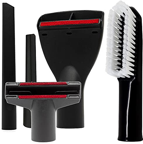Staubsauger Düsen-Set 5-teilig 35mm kompatibel mit Kärcher Miele AEG Samsung Siemens Bosch Panasonic Philips Universal-Düsen Universalbürste Fugendüse Polsterdüse Staubsaugerdüsen-Set