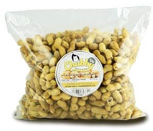 Chubby Peanuts in Shells for Squirrels (1 Kg), Aflatoxin Free Monkey Nuts for Squirrels, Premium All Natural Food, Peanuts for Squirrel, Chipmunks, Cardinals & Jays - with Compostable Bag