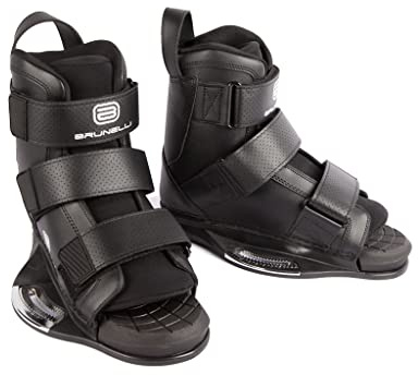 Brunelli Wakeboardbindung Bindung Wakeboard Binding Wake Boots Black