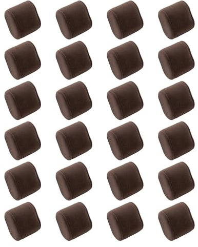 TAWBURY Bayswater Uhrenbox-Kissen – extra klein | 16,5 cm/6,5 Umfang | 50 mm/2 Breite | Kompatibel mit Bayswater 6-, 12- und 24-Slot-Uhrenboxen | Packung mit 24 Kissen