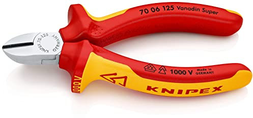 Knipex 70 06 125 VDE Seitenschneider 125 mm, Schneidleistung 3mm