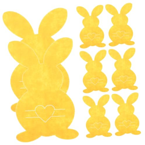 Zerodeko 8pezzi Portaposate Decorativo Per Set Per e Decorazioni Festive Portaposate Per Pasquale e Raduni