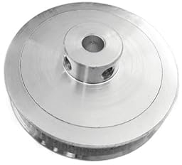 2PCS 3D Drucker GT2 Timing Riemenscheiben 72 Zähne Pulley Timing Getriebe Bohrung 6mm for 2GT Gürtel Breite 6mm Automatische Ausrüstung Zubehör