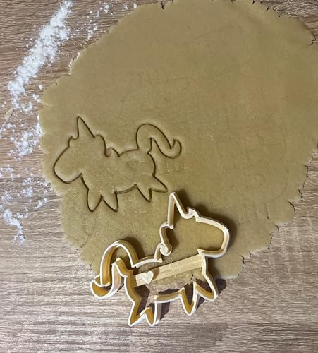 Einhorn Plätzchenausstecher Ausstechform Backen Form Kekse keksausstecher