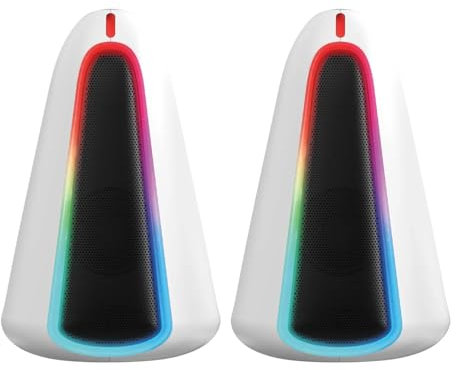 MARVO Monka SG-500 RGB-högtalare, 3 W RMS, USB, vit, SG-500