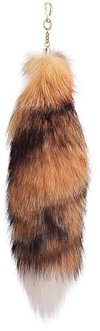 1-3 Stück Therian Fox Tail - 16 Inch Furry Schwanz in Black