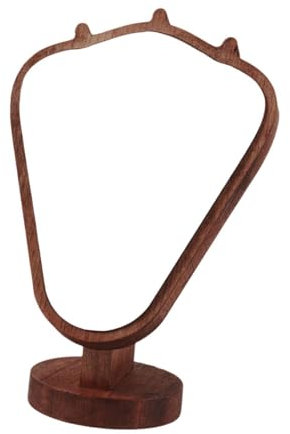 kowaku Halskettenständer, Schmuck-Organizer, Halskettenkette, Schmuckbüste, Halsketten-Mannequin für Schreibtisch, Tisch, Juweliergeschäft, Weiß