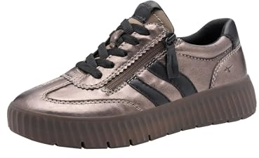 TAMARIS Comfort låga sneakers, pewter, 36 EU, Tenn, 36 EU