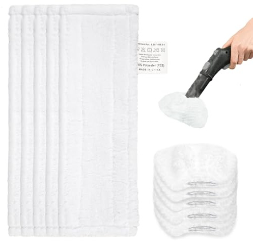 Kit de paños de microfibra limpiadores a vapor para Kärcher Accesorios Juego de 10 piezas para limpiadores a vapor para Kärcher EasyFix SC1 SC2 SC3 SC4 SC5