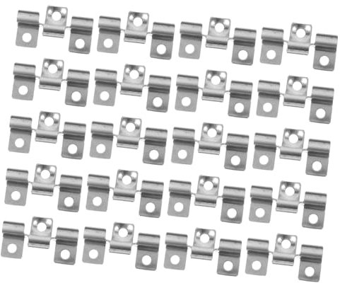 Vaguelly 100pezzi Distanziatore Per Decking Fissaggio Per Decking Clip Fissaggio Per Clip Per Per Strumento Per Raddrizzare Assi Del