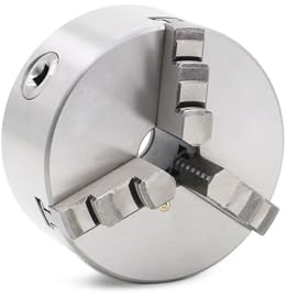 CIJIAOPOYU 3-Backen-130-mm-Spannfutter, selbstzentrierendes manuelles Spannfutter der 4./A-Achse K11, vierte Backe for CNC-Gravierfräsmaschinen, Drehmaschinen
