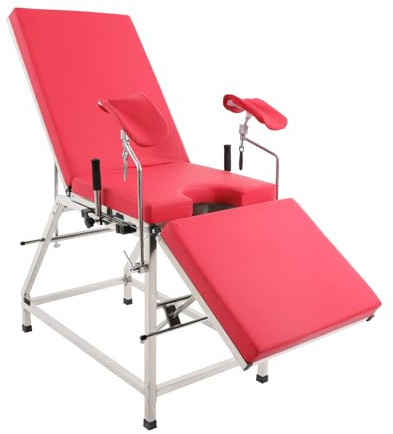 Gynekologisk stol, gynekologiskt undersökningsbord, max lastkapacitet 200 kg, behandlingsstol, leksalsstol, gynekologisk disksäng för sjukhus, kliniker