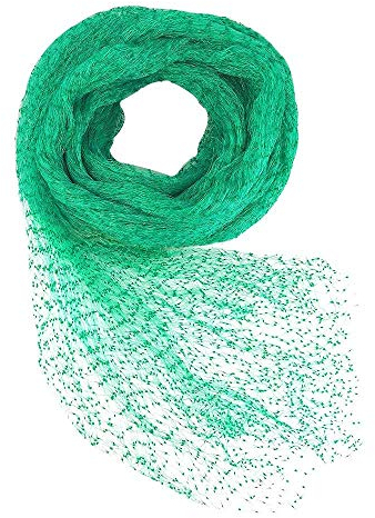 CODIRATO Red para Pájaros, 4m x 10m Red para Estanque Multiusos Malla de Protección de PE para Frutas, Plantas, Verduras, Jardín (Verde, 1,5x1,5 cm Agujeros)