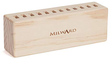 Milward Holzblockschere, für 12 Paar Scheren