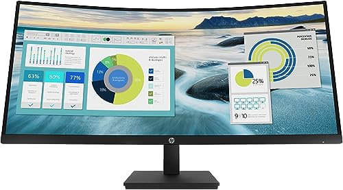 HP PSG DISPLAY ENTRY P34hc G4 WQHD USB-C Curved Monitor