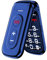 Guwet G936 Big Button Mobile Phone for Elderly, Senior Flip Phone with 2G GSM, SOS Function, 1400mAh Battery, Torch, FM Radio, Dual SIM, Blue