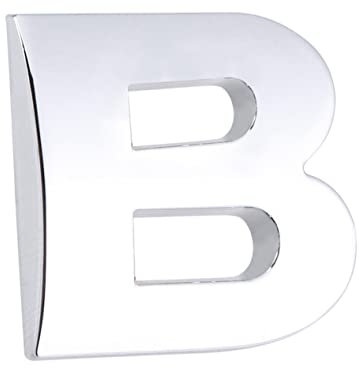 VICASKY Klebebuchstaben Silber Auto-metallic-aufkleber Auto-alphabet-aufkleber Rückstandsfrei Zu Entfernen Umweltschutz b