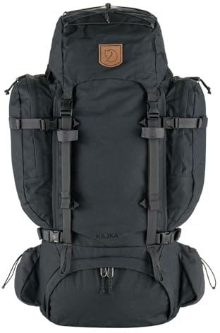 Fjällräven Unisex Kajka 85 Rucksack, Coal Black, One Size