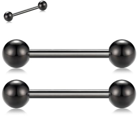 hengkaixuan 1 par smycken för bröstvårta G23 titan bröstvårtsringar 12G 14G 16G bröstvårta stänger silver guld bröstvårta skivstång internt gängad böjd skivstång ögonbryn ringar bro tungringar för