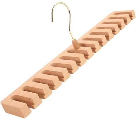 Zerodeko Gürtelhalter Für Schrank Multifunktions-Organizer Mit Fächern Drehbares Design Für Krawatten Fliegen Und Gürtel Strapazierfähig Und Robust