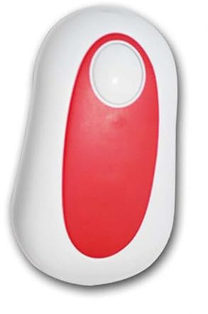 SHOWERORO Abrelatas Eléctrico Automático Cortador De Latas De Diseño Inalámbrico Para Cocina Rojo y Blanco Pilas Aa No Incluidas
