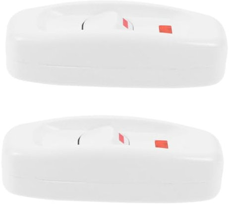 AUTSUPPL 2pcs Retro Charm Bedside Switch Single Control Switch for Lamp Illuminated Indicator Light Light Accessories