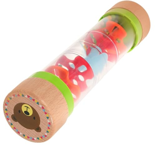 UPKOCH Jouet Éducatif pour Garçon et Filles en Plastique Sablier Arc-en-Ciel Facile à Nettoyer et Entretenir, pour L'éveil Précoce Jeu Amusant des Bébés