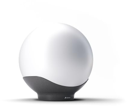 Steinel Lámpara LED esférica Sphera C 24 V Ø 400 mm, 16 Millones de Colores, Control por App, Plug & Play, Sensor de luminosidad, IP65, para jardín y terraza