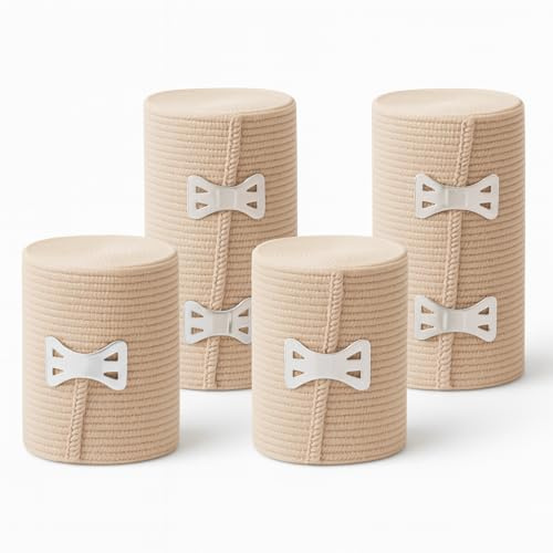 Bende Coesive Elastiche Autoadesive per Fasciatura Supporto e Bendaggio Elastico