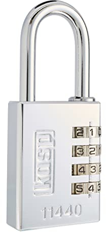 Kasp K11440D - Lucchetto a combinazione marino, 40 mm