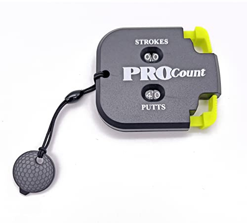 HH-GOLF 2-stelliger 1-99 Golf-Punktezähler, Schläge und Putts Golf Score Shot Schlagzähler