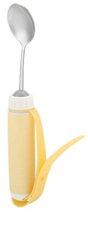 Utensil für Behinderte, Utensil für ältere Menschen mit Behinderung Abnehmbares Flexibles Drehbares Essgeschirr Flexibler Löffel für Behinderte Drehbare Gabel für zu Hause (Löffel)