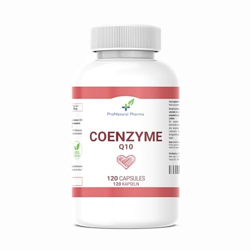 Coenzym Q10 200 mg ProNatural Pharma| 120 vegane Kapseln | 4 Monatsvorrat